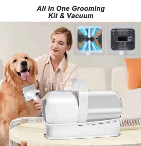 Aspiropoils™ - Aspirateur de toilettage silencieux pour animaux