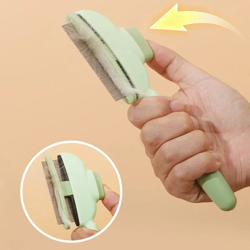 Brosse de Toilettage Magique™ – Élimine Facilement les Poils d’Animaux !