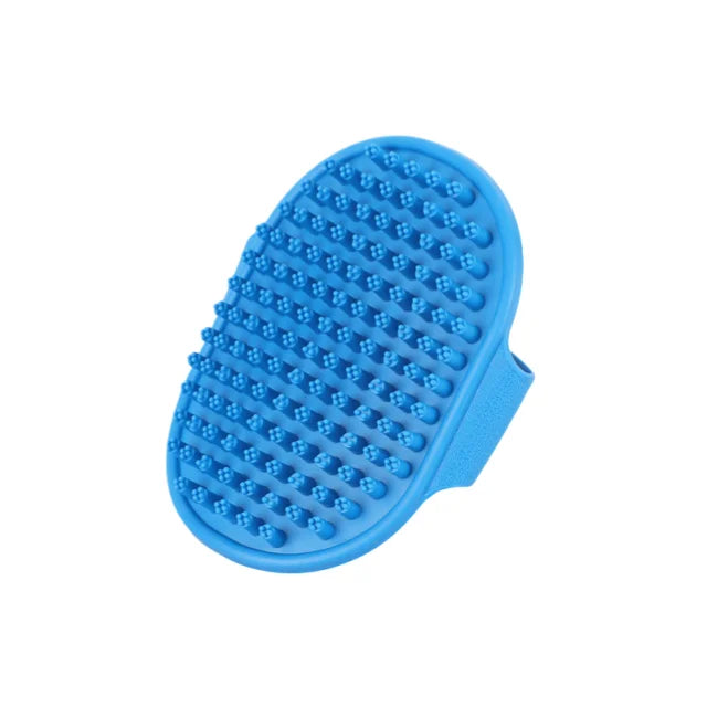 Soft Rubber Dog Brush Comb Cat Bath Brush Rubber Glove Hair Fur Grooming Massage Brush for Dog Cats Pet Bath Supplies
